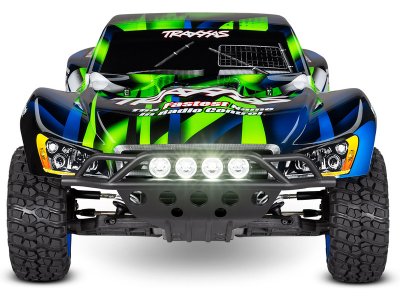 Traxxas Slash 1:10 RTR zelený s LED osvětlením