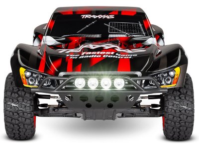Traxxas Slash 1:10 RTR zelený s LED osvětlením