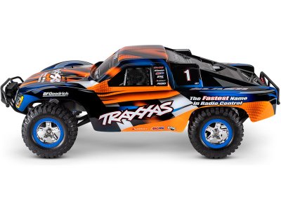 Traxxas Slash 1:10 RTR zelený s LED osvětlením