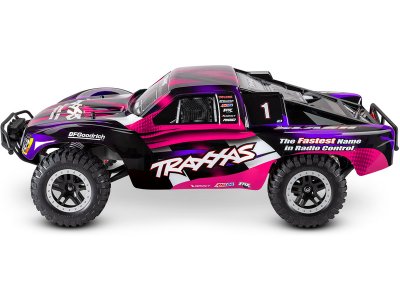 Traxxas Slash 1:10 RTR zelený s LED osvětlením
