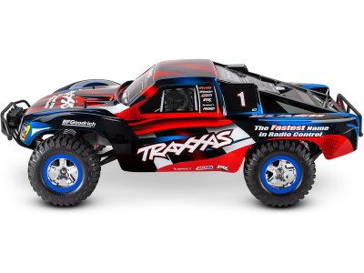 Traxxas Slash 1:10 RTR zelený s LED osvětlením