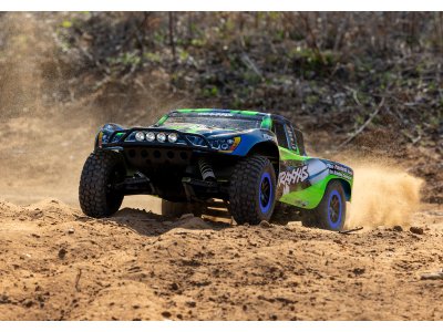 Traxxas Slash 1:10 RTR zelený s LED osvětlením