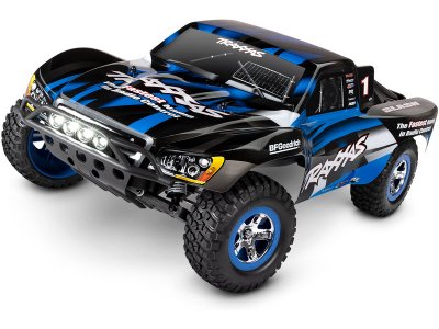 Traxxas Slash 1:10 RTR zelený s LED osvětlením