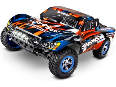 Traxxas Slash 1:10 RTR zelený s LED osvětlením