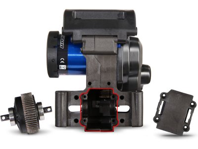 Traxxas Slash 1:10 VXL RTR červený