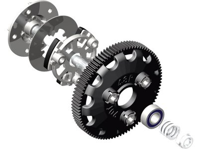 Traxxas Slash 1:10 VXL RTR červený