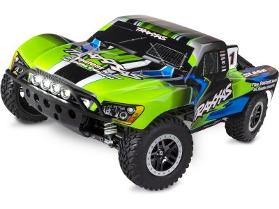 Traxxas Slash 4WD 1:10 RTR červený s LED osvětlením