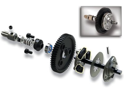 Traxxas Slash 4WD 1:10 RTR červený s LED osvětlením