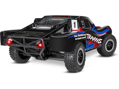 Traxxas Slash 4WD 1:10 RTR červený s LED osvětlením