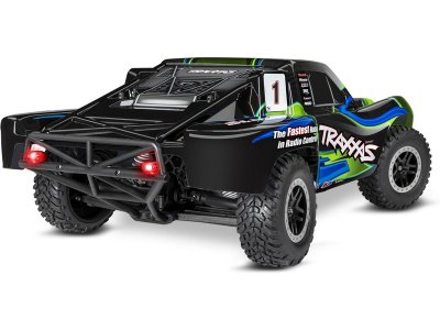 Traxxas Slash 4WD 1:10 RTR červený s LED osvětlením