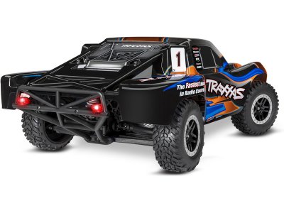 Traxxas Slash 4WD 1:10 RTR červený s LED osvětlením