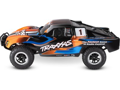 Traxxas Slash 4WD 1:10 RTR červený s LED osvětlením