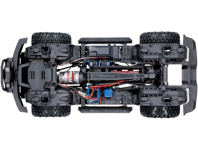 Traxxas TRX-4 Ford Bronco 2021 1:10 TQi RTR stříbrný