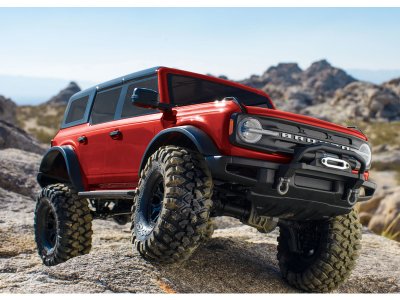 Traxxas TRX-4 Ford Bronco 2021 1:10 TQi RTR stříbrný