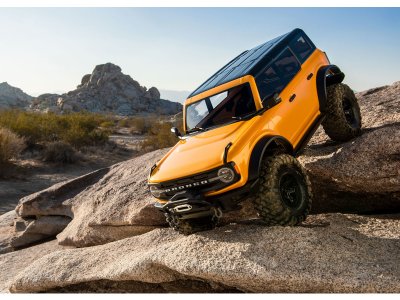 Traxxas TRX-4 Ford Bronco 2021 1:10 TQi RTR stříbrný