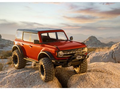 Traxxas TRX-4 Ford Bronco 2021 1:10 TQi RTR stříbrný