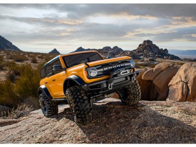 Traxxas TRX-4 Ford Bronco 2021 1:10 TQi RTR stříbrný