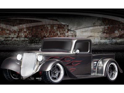 RC auto - Traxxas Factory Five 35 Hot Rod Truck 1:10 RTR stříbrná