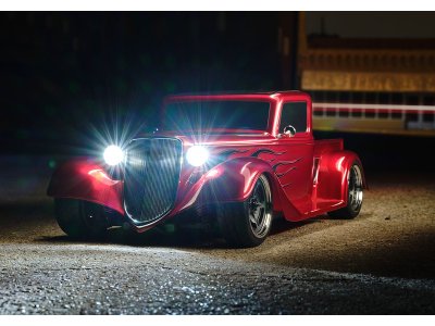 RC auto - Traxxas Factory Five 35 Hot Rod Truck 1:10 RTR stříbrná