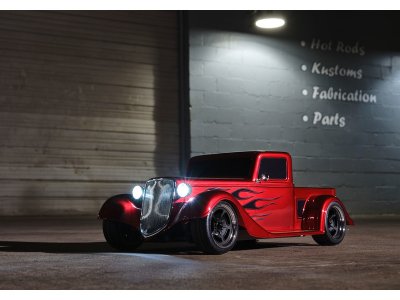 RC auto - Traxxas Factory Five 35 Hot Rod Truck 1:10 RTR stříbrná