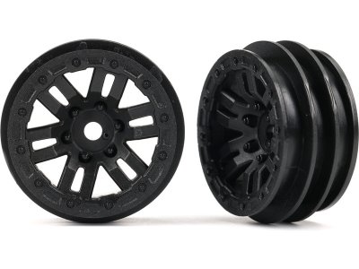 Traxxas disk 1.0" twin-spoke černý (2)