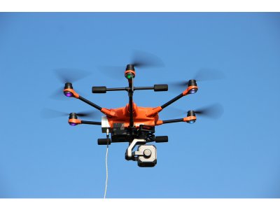 Yuneec H520/H520E: Extení zdroj X-stream R1 s automatickým navijákem