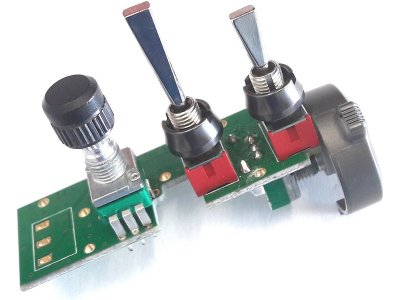 Yuneec ST16: Modul přepínačů levý