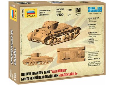 Zvezda 6280 Valentine II (1:100)