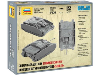 Zvezda 6284 StuG IV (1:100)