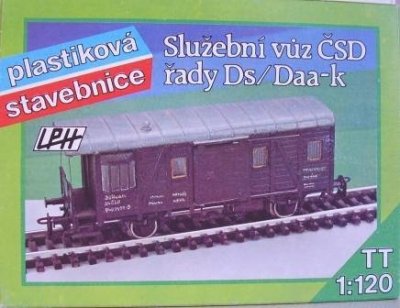 TT stavebnice služ vozu Ds/Daa