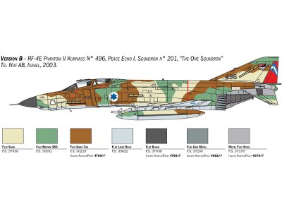Italeri 2818 Phantom RF-4E 1:48