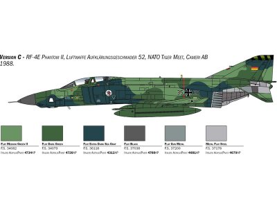 Italeri 2818 Phantom RF-4E 1:48