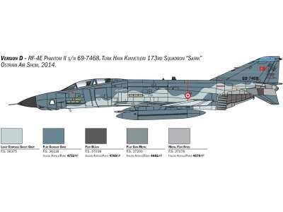 Italeri 2818 Phantom RF-4E 1:48