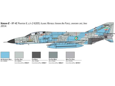 Italeri 2818 Phantom RF-4E 1:48