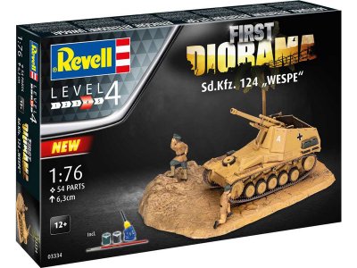 Revell 03334 Sd.Kfz. 124 Wespe (1:76) (Gift-Set)