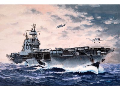 Revell 65824 USS Enterprise (1:1200) (sada)