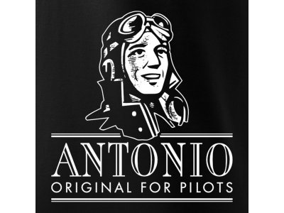 Antonio pánské tričko Lockheed L-10 Electra XL