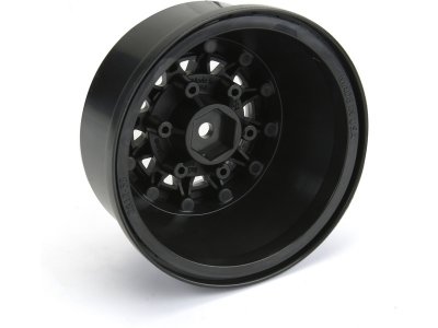 Pro-Line disk 2.2/3.0" Raid bead lock H12/H14 SC stříbrno-černý (2)