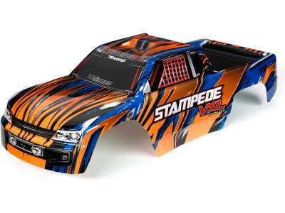 Traxxas karosérie Stampede VXL oranžovo-modrá