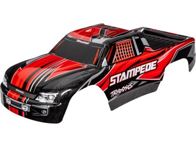 Traxxas karosérie Stampede červená