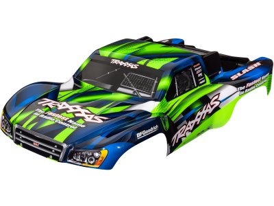 Traxxas karosérie Slash 2WD zeleno-modrá