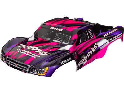 Traxxas karosérie Slash 2WD růžovo-fialová