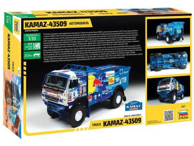 Zvezda 3657 Kamaz rallye truck (1:35)