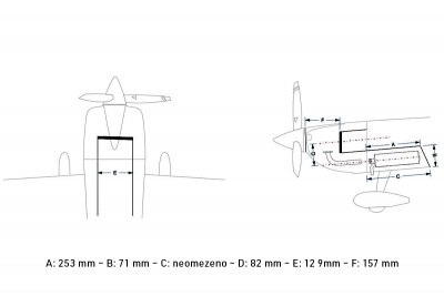 73" Laser 1850mm 35cc Zeleno-Černý