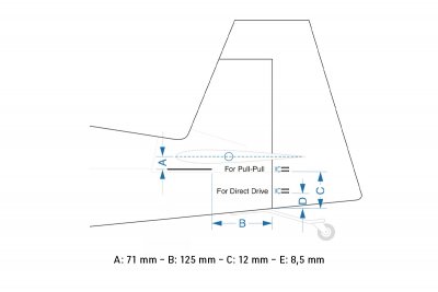 73" Laser 1850mm 35cc Zeleno-Černý