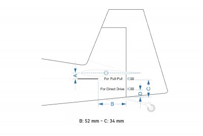 67" Laser 1702mm 20cc Oranžovo-Šedý