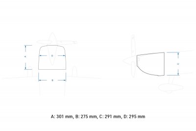 89" Slick 2260mm Zeleno-Modrý