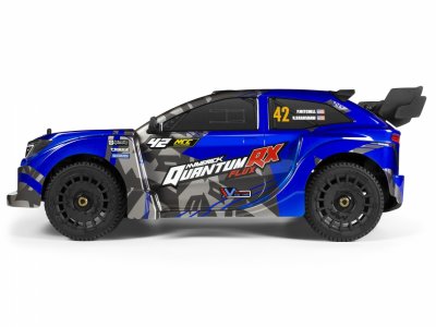 QuantumRX Flux 4S 1/8 4WD Rally Car - Modrý