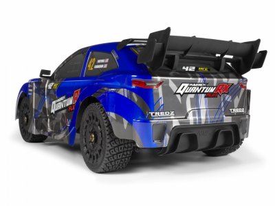 QuantumRX Flux 4S 1/8 4WD Rally Car - Modrý