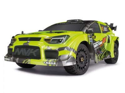 QuantumRX Flux 4S 1/8 4WD Rally Car - Zelený